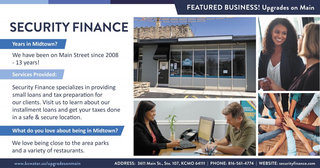 Featured Business Friday - Security Finance