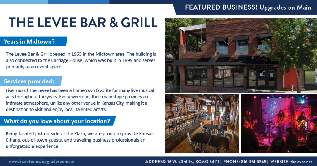 Featured Business: THE LEVEE BAR & GRILL