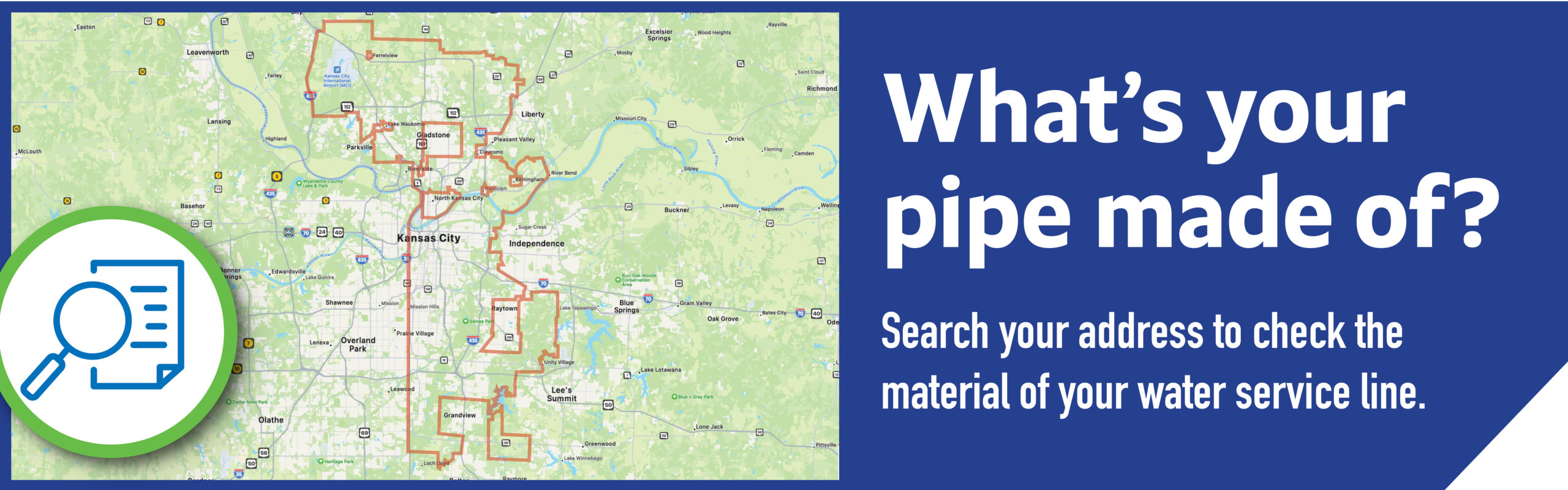 Water Service Line Inventory map graphic